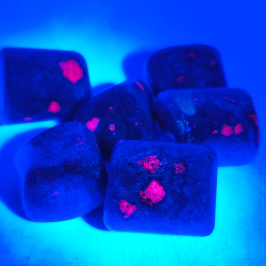 Pierres Roulées - Rubis / Fuschite - Taille 5 (200 g)