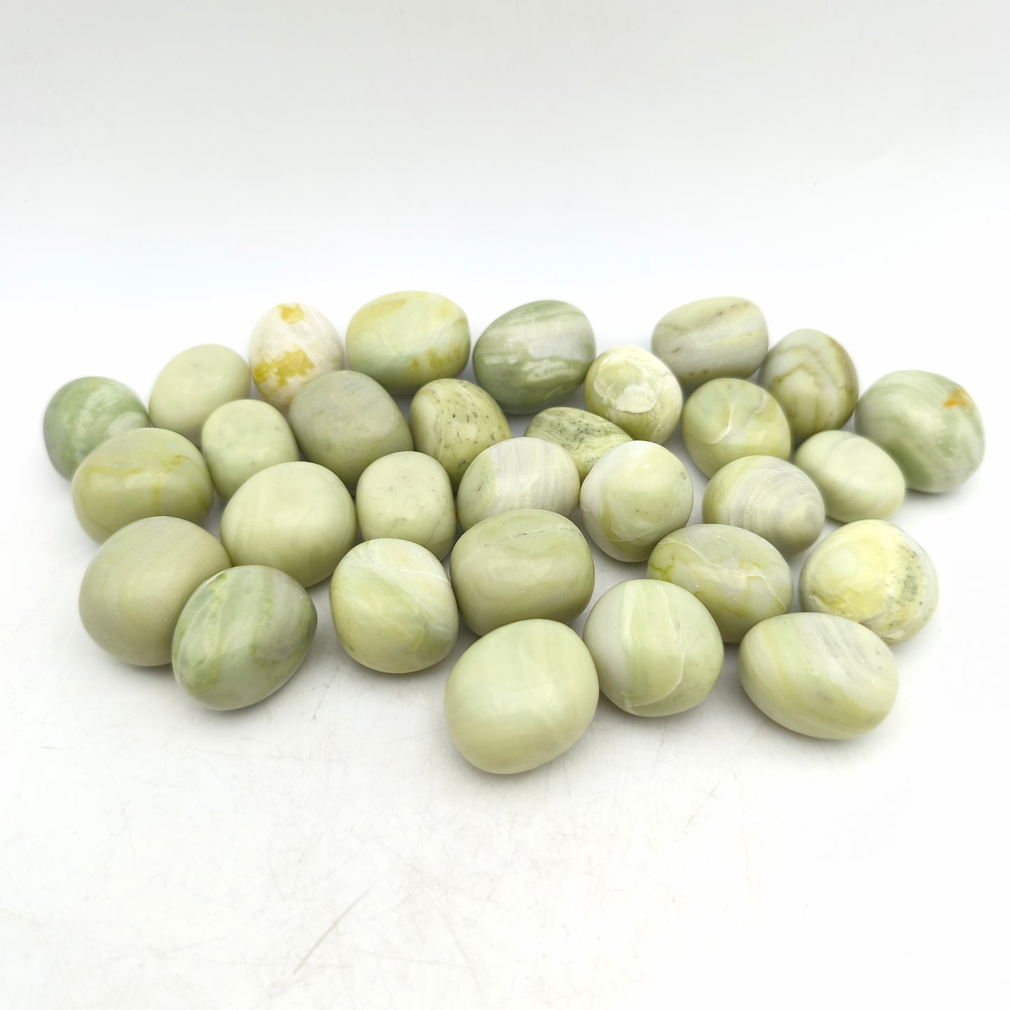 Pierres Roulées - Serpentine - (200 g)