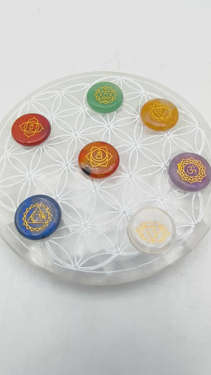 Boutons 7 Chakras