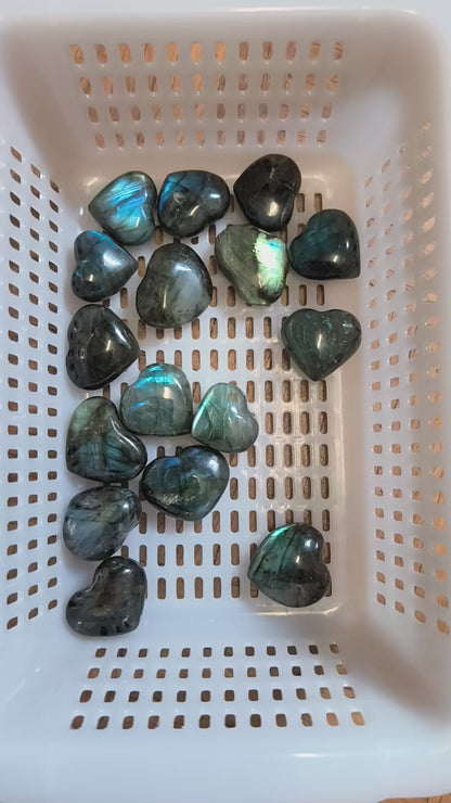Petit Coeur - Labradorite - Taille Mini