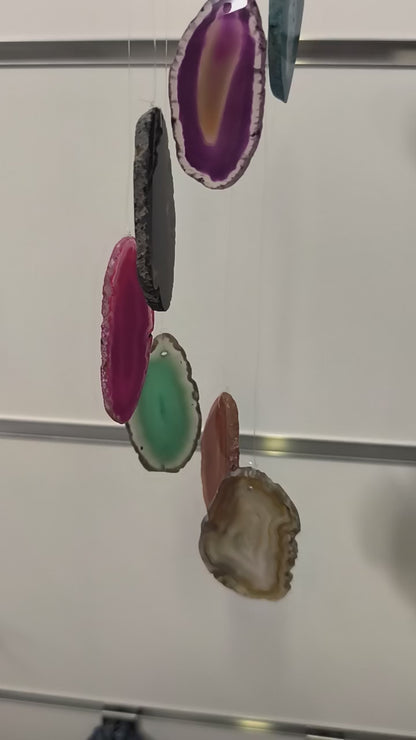 Carillon - Agates Teintées (5 x 3 cm)