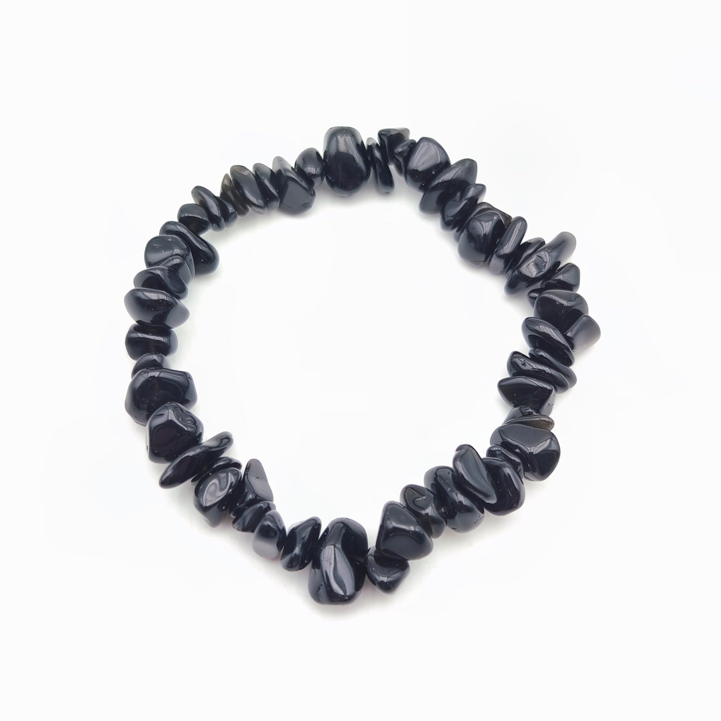 Bracelet baroque en Obsidienne noire (Collection Enfant)