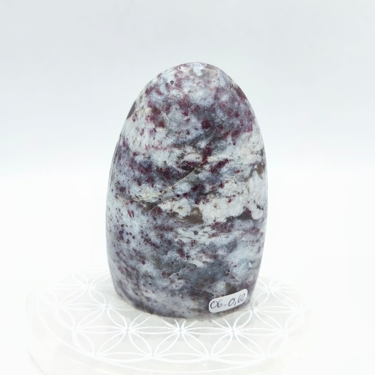 Forme libre - Tourmaline rose et quartz
