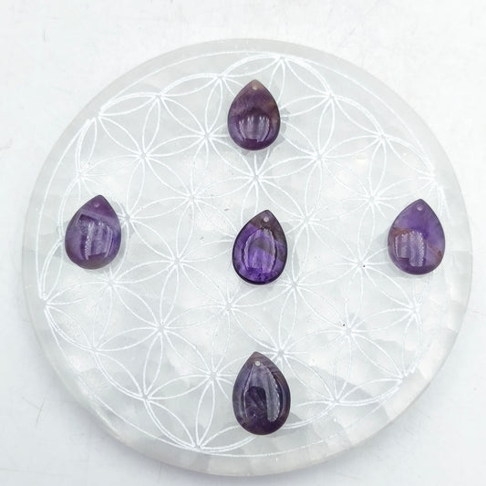 Pendentif Goutte Améthyste