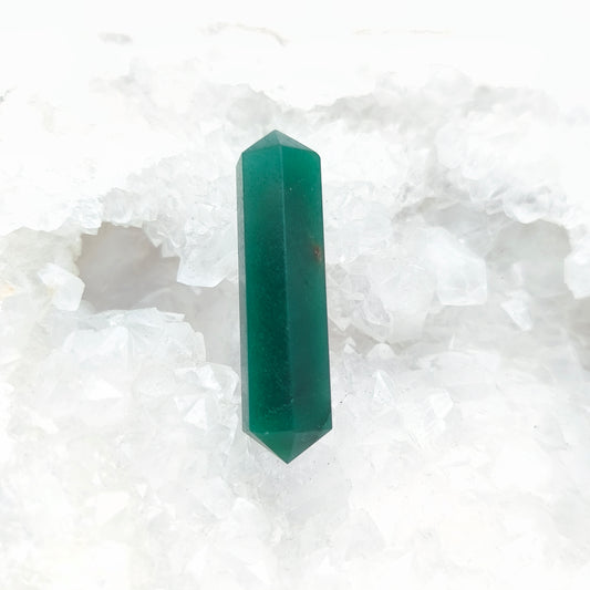 Pointe Biterminée - Jade vert EXTRA (4/5 cm)