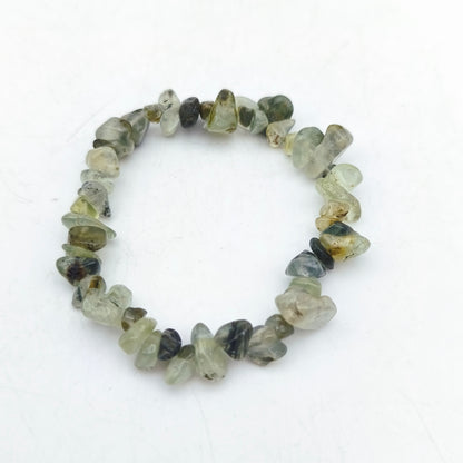 Bracelet baroque en Préhnite / épidote (Collection Femme / Enfant)