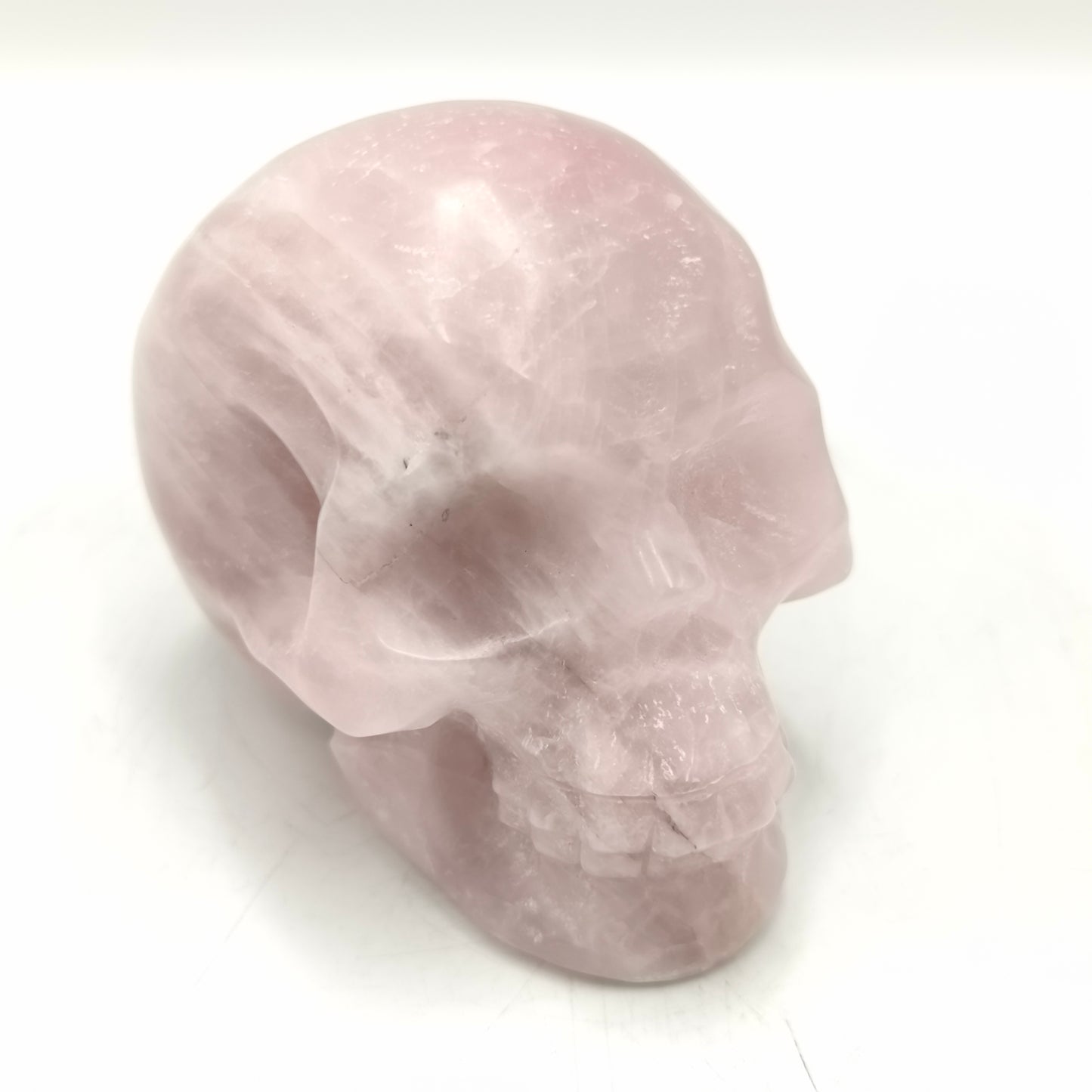 Crane - Quartz Rose - 9 cm