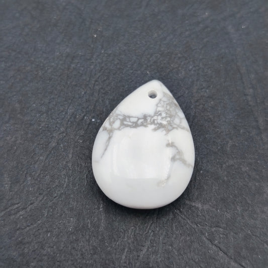 Pendentif Goutte Howlite