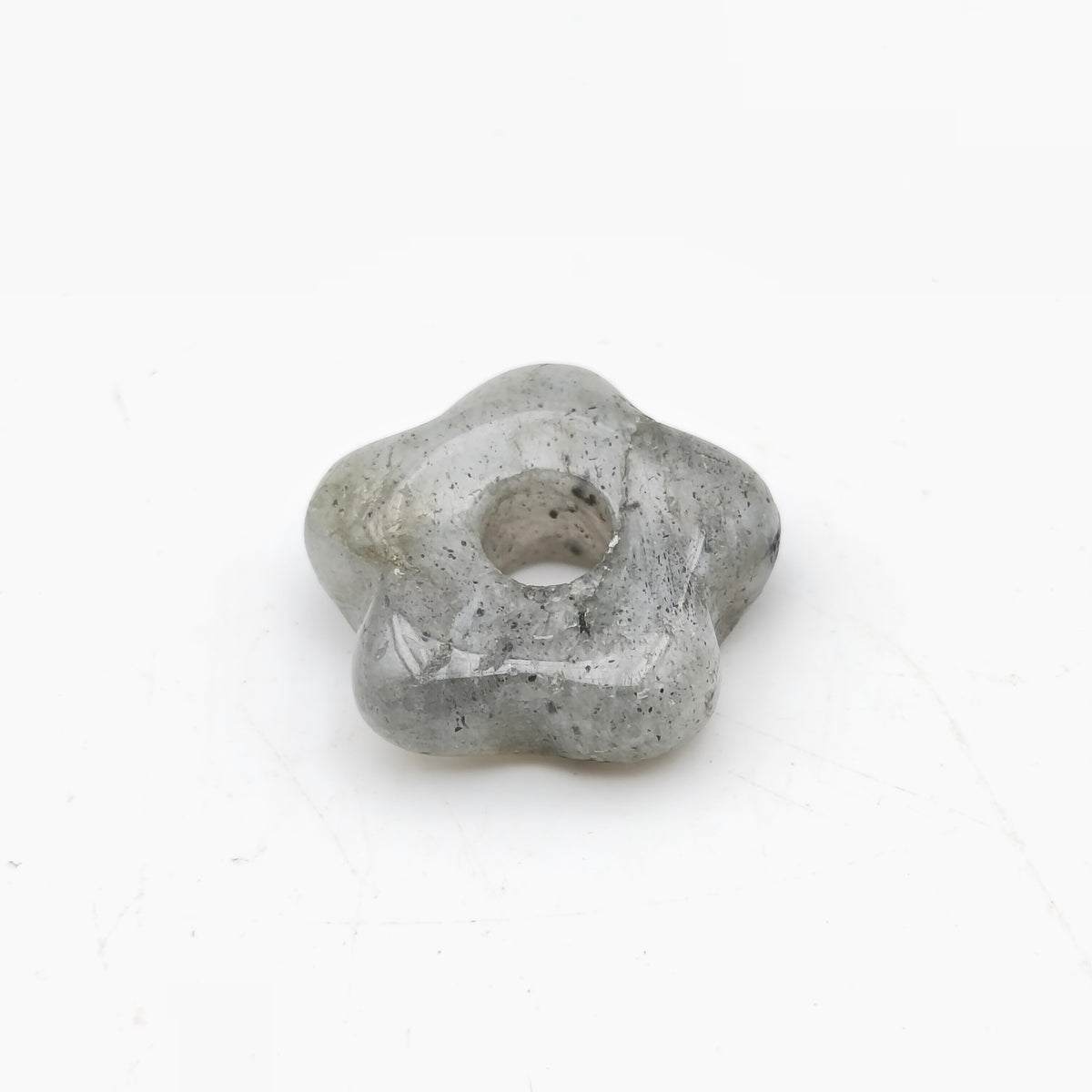 Pendentif Fleur Labradorite naturelle
