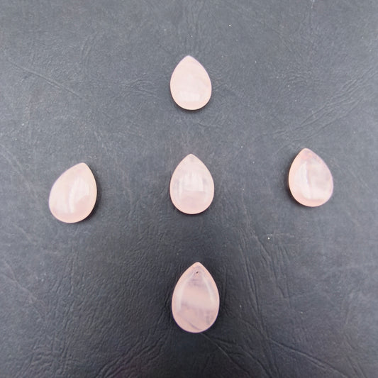 Pendentif Goutte Quartz rose