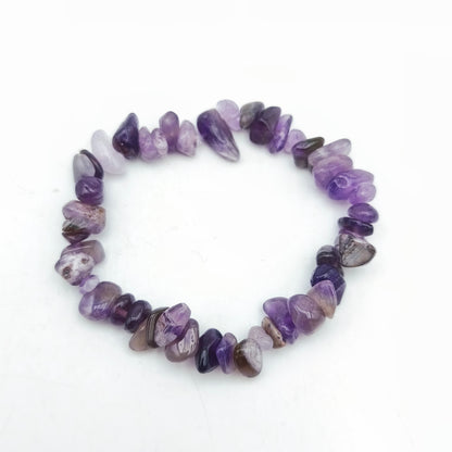 Bracelet baroque en Améthyste naturelle (Collection Femme / Enfant)