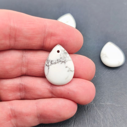 Pendentif Goutte Howlite