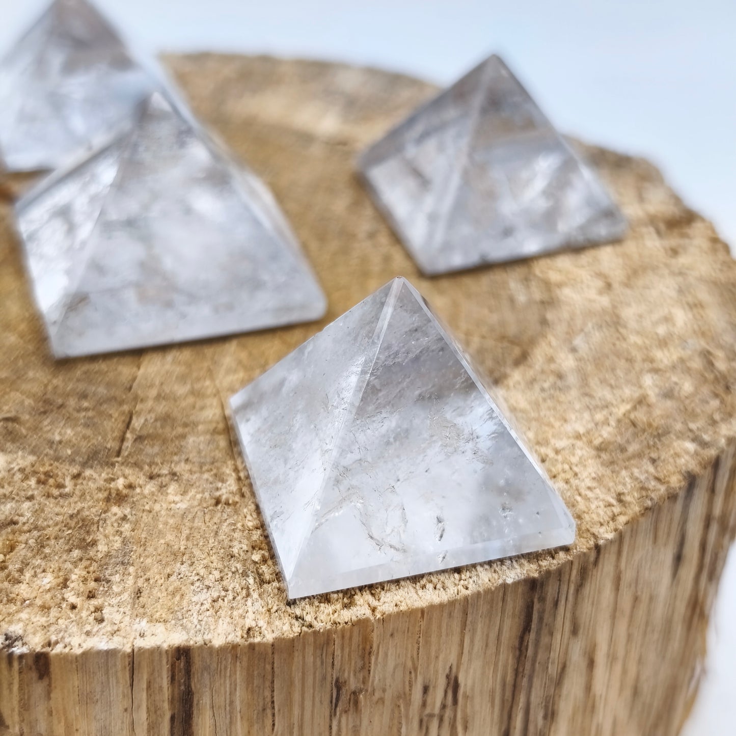 Pyramide - Cristal de roche - 2,5 cm
