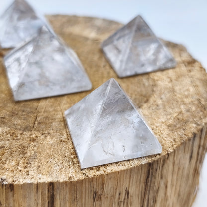 Pyramide - Cristal de roche - 2,5 cm