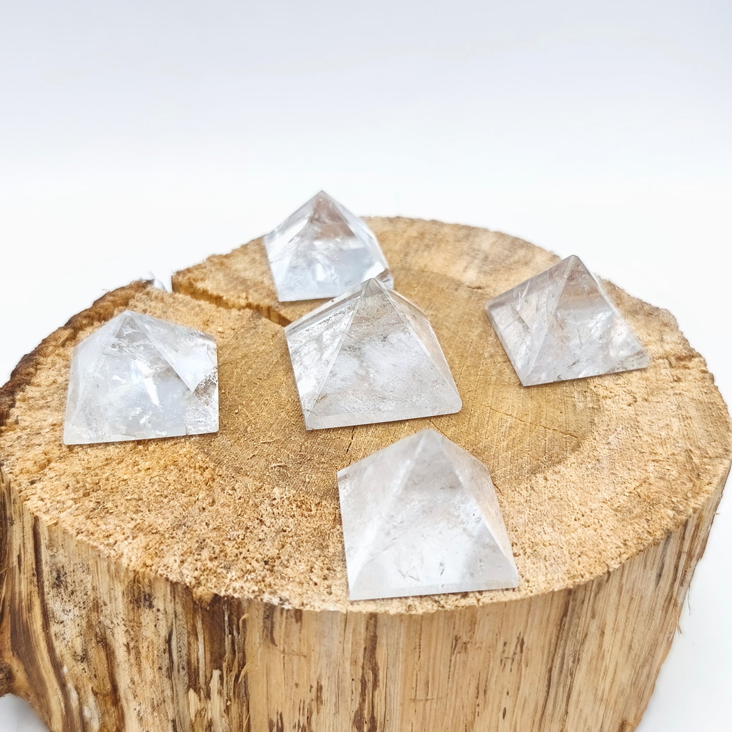 Pyramide - Cristal de roche - 2,5 cm