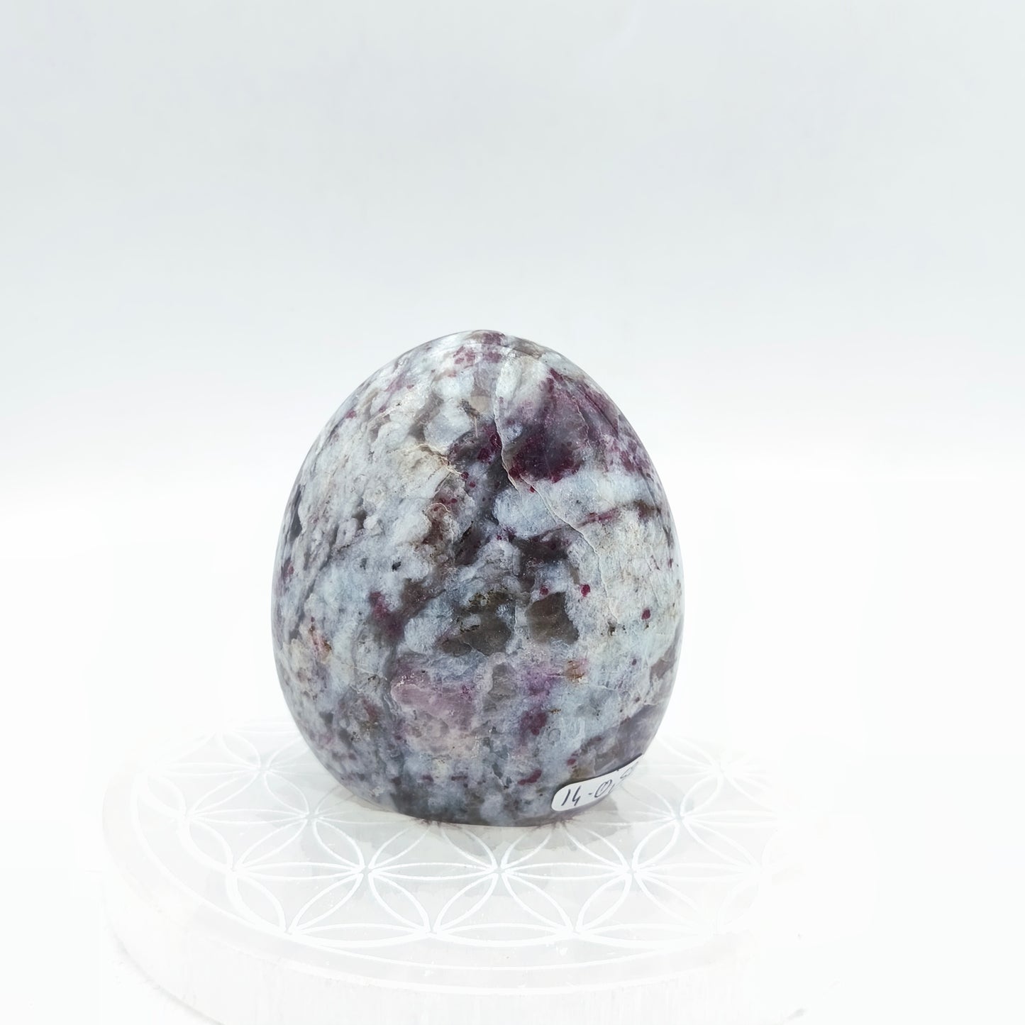 Forme libre - Tourmaline rose et quartz