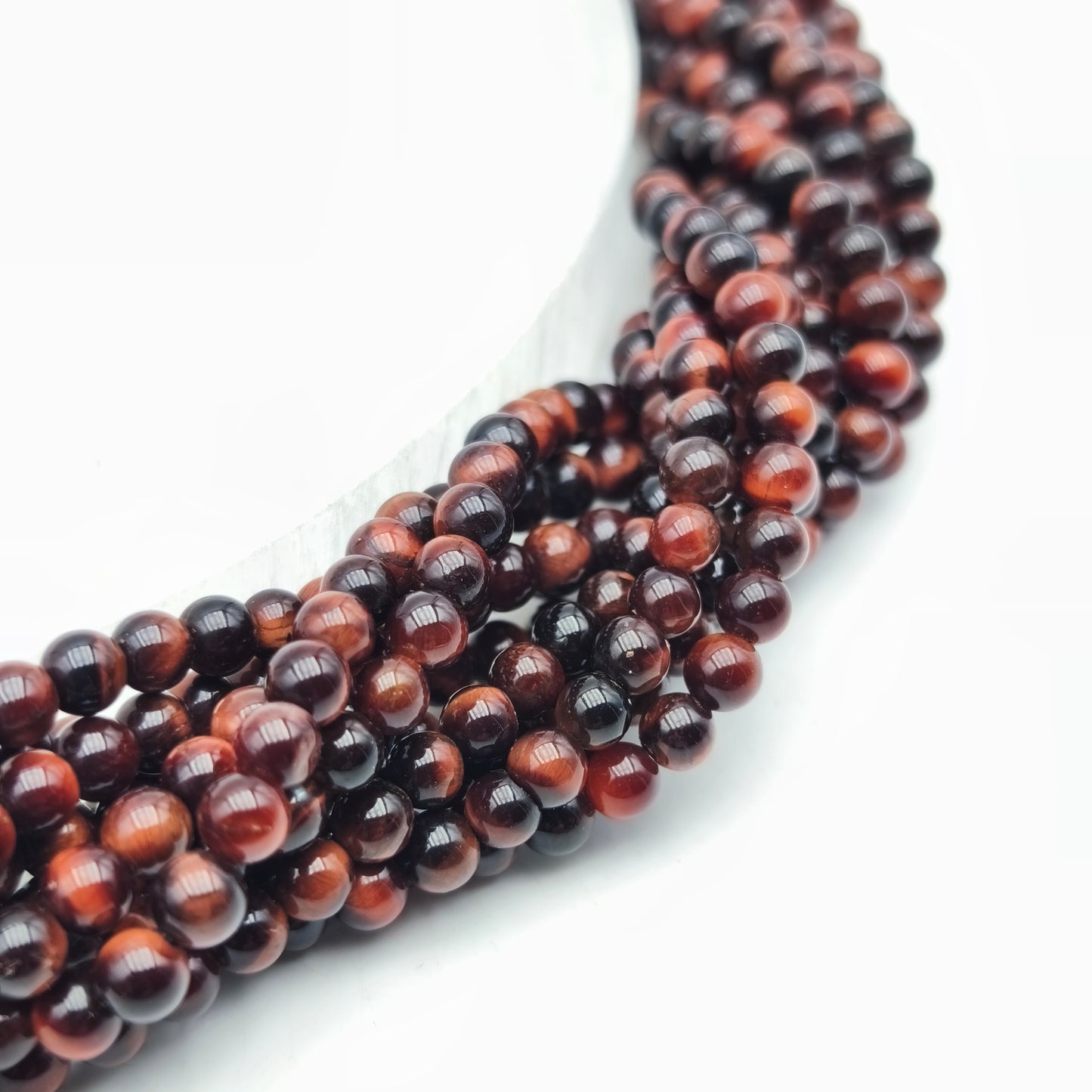 Rang de perles - Oeil de taureau EXTRA (4 mm)