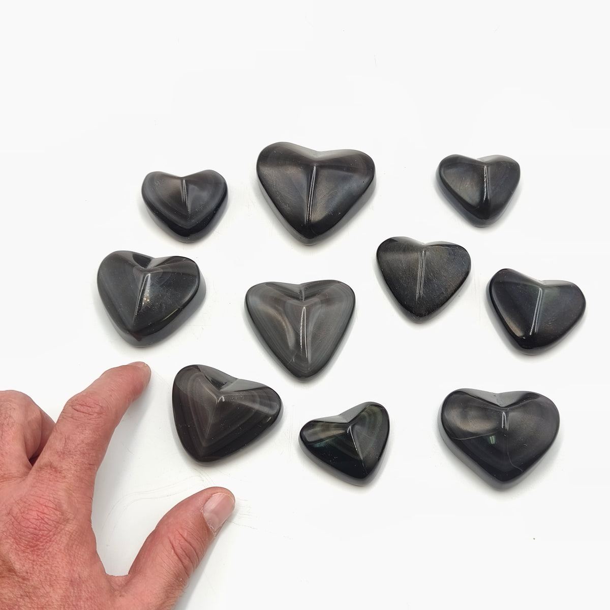 Little Heart - Obsidian Celestial Eye / Rainbow