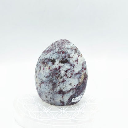 Forme libre - Tourmaline rose et quartz