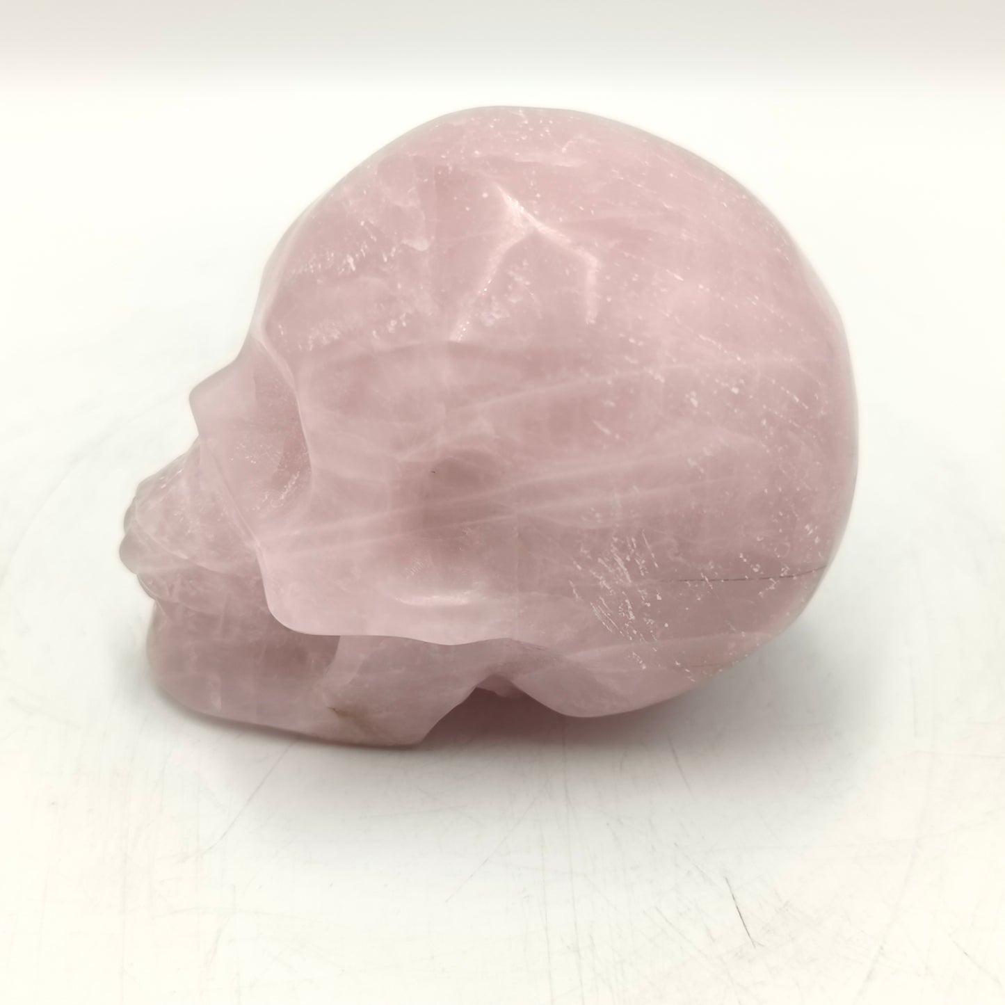 Crane - Quartz Rose - 9 cm