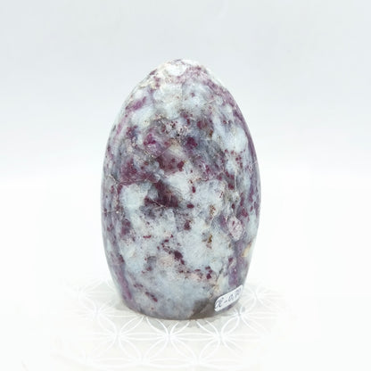 Forme libre - Tourmaline rose et quartz