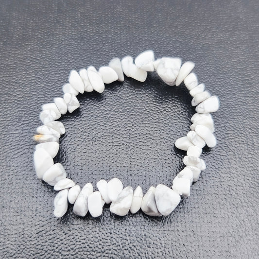 Bracelet baroque en Howlite (Collection Femme / Enfant)