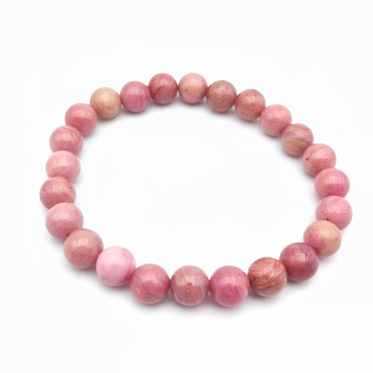 Bracelet en perles - Rhodonite EXTRA (8 mm)