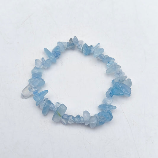 Bracelet baroque en Aigue Marine (Collection Femme / Enfant)