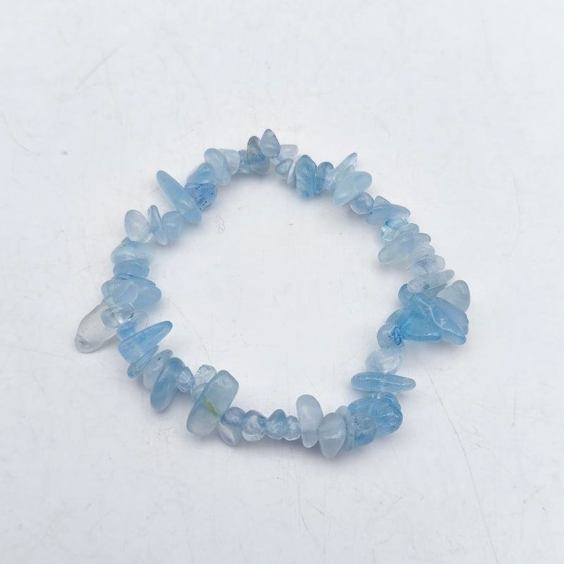 Bracelet baroque en Aigue Marine (Collection Femme / Enfant)