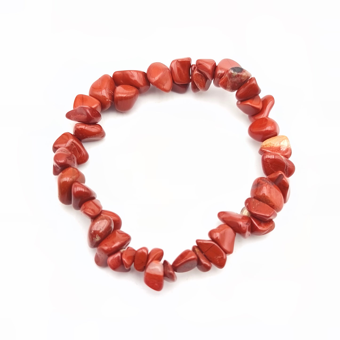 Bracelet baroque en Jaspe rouge (Collection Enfant)