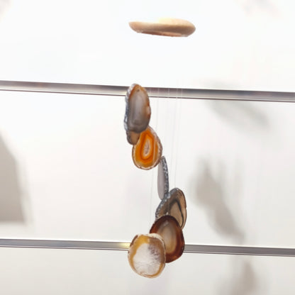 Carillon - Agates Naturelles (5 x 3 cm)