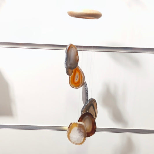 Carillon - Agates Naturelles (5 x 3 cm)