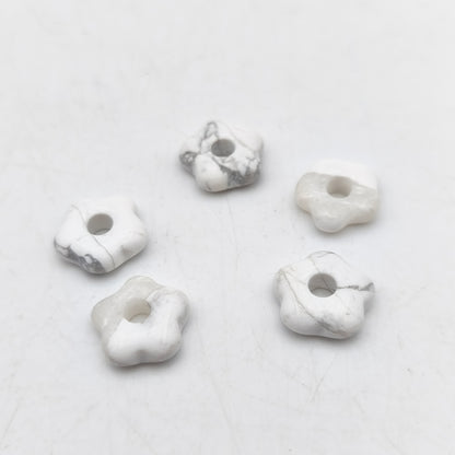 Pendentif Fleur Howlite