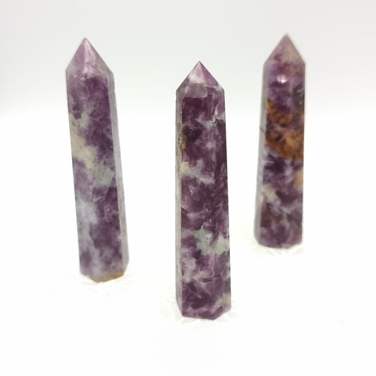 Pointe - Lépidolite (9/10 cm)