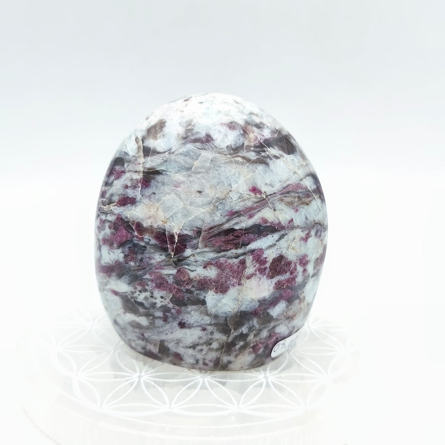 Forme libre - Tourmaline rose et quartz