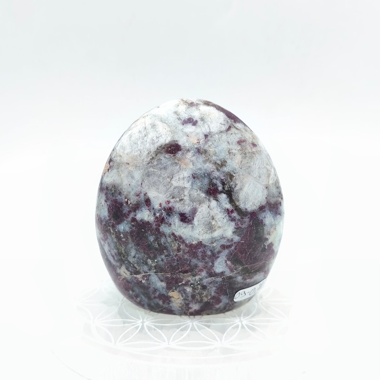 Forme libre - Tourmaline rose et quartz