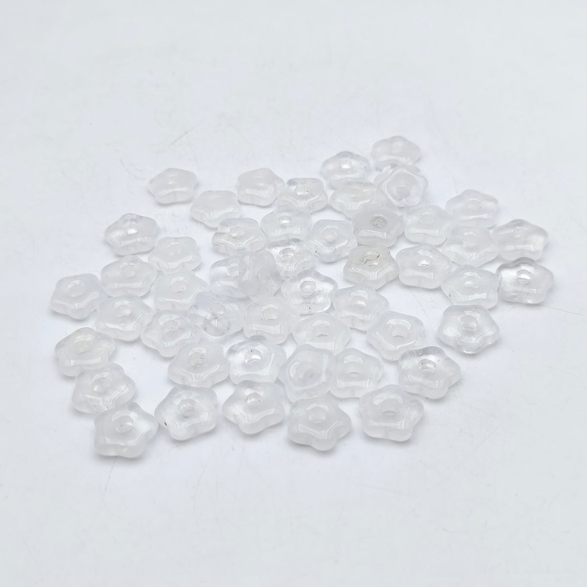 Pendentif Fleur Cristal de roche