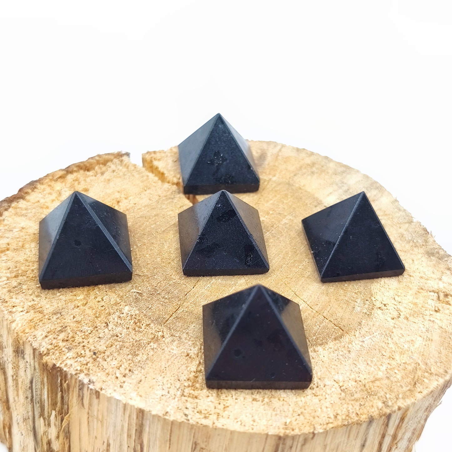 Pyramide - Tourmaline noire - 2,5 cm
