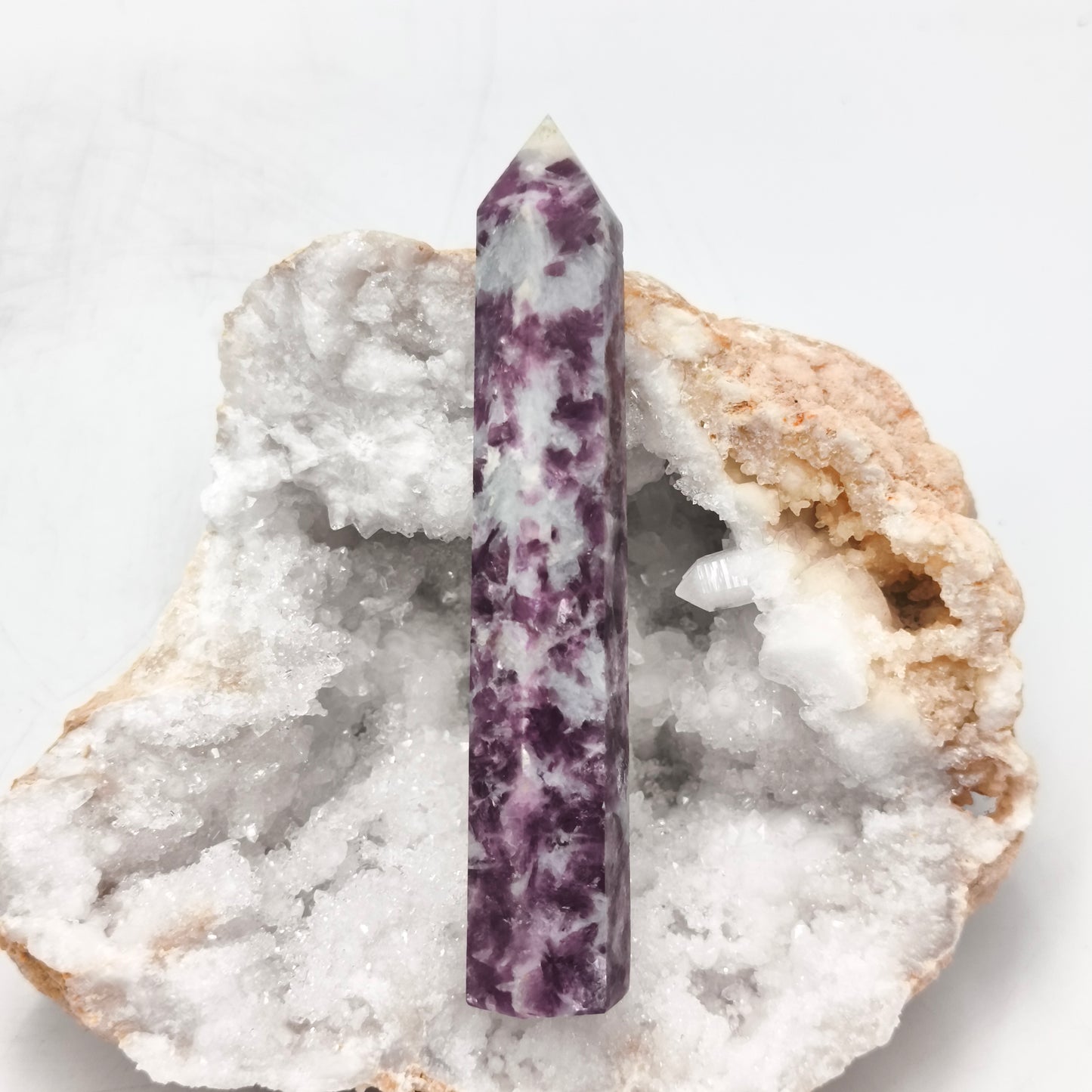 Pointe - Lépidolite (11/12 cm)