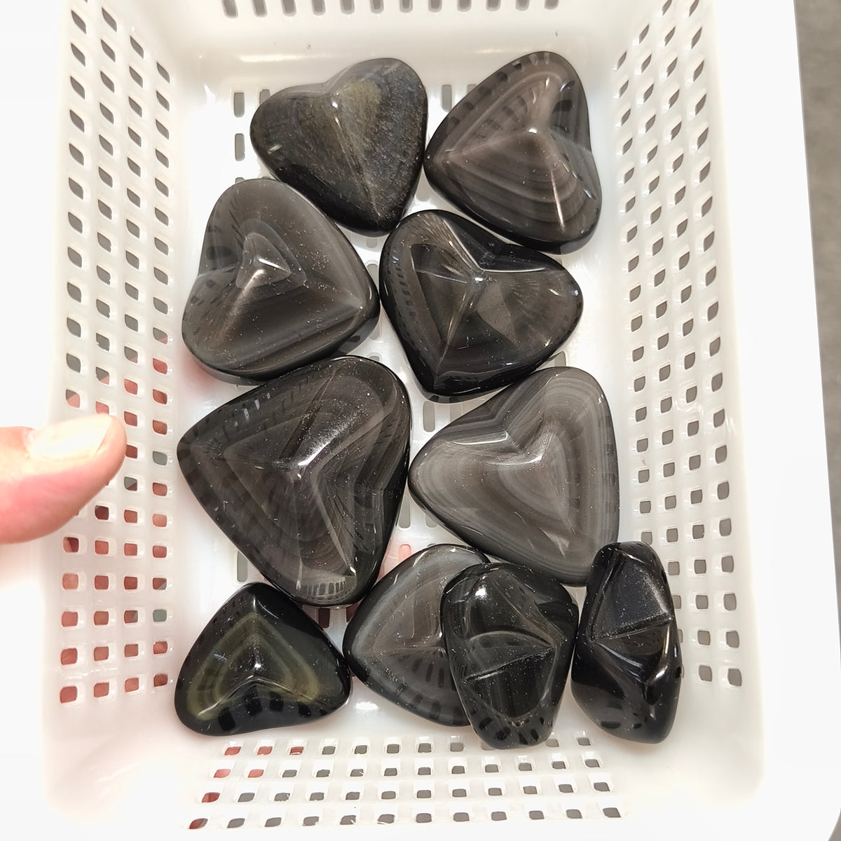 Little Heart - Obsidian Celestial Eye / Rainbow