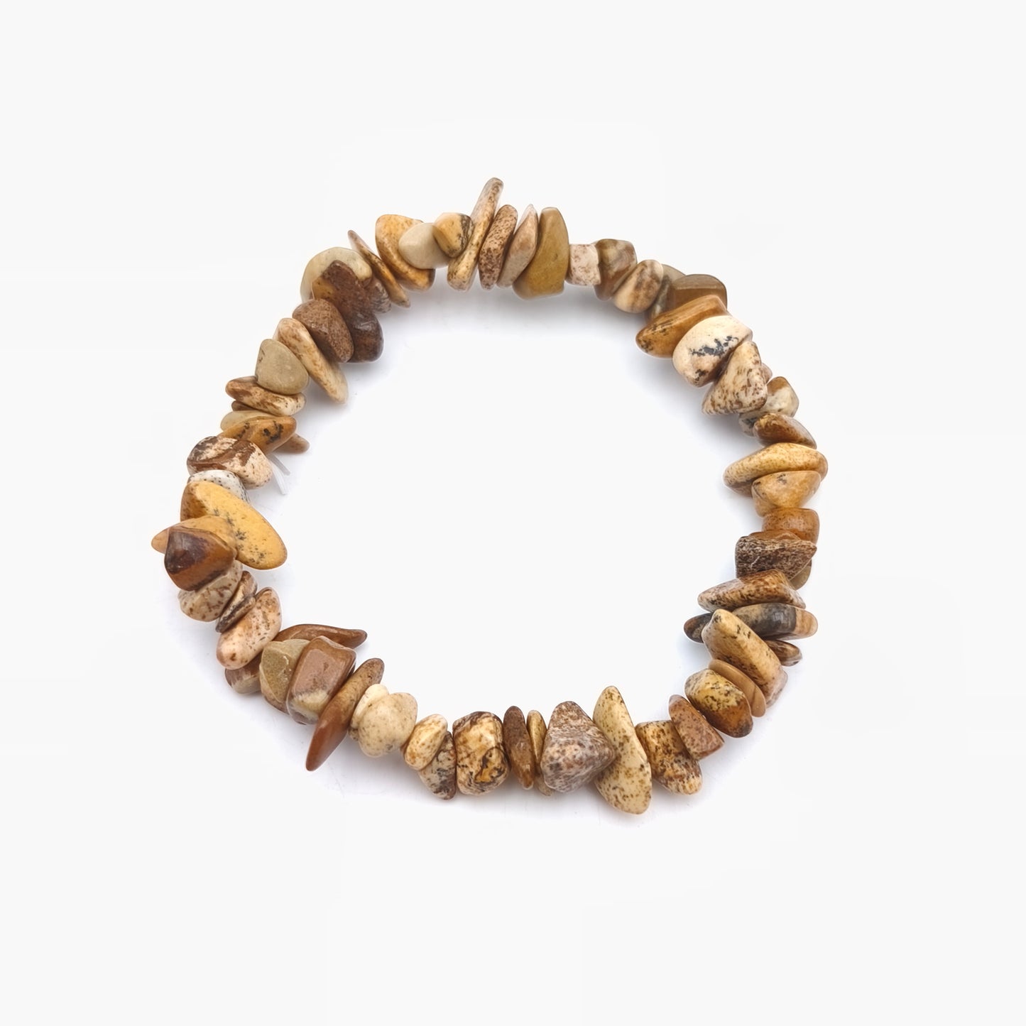 Bracelet baroque en Jaspe Paysage (Collection Enfant)