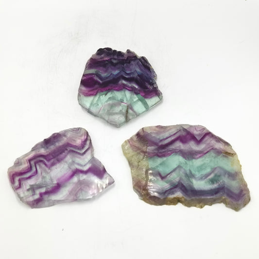 Tranche de Fluorite multicolore - 1 Kg (EXTRA)