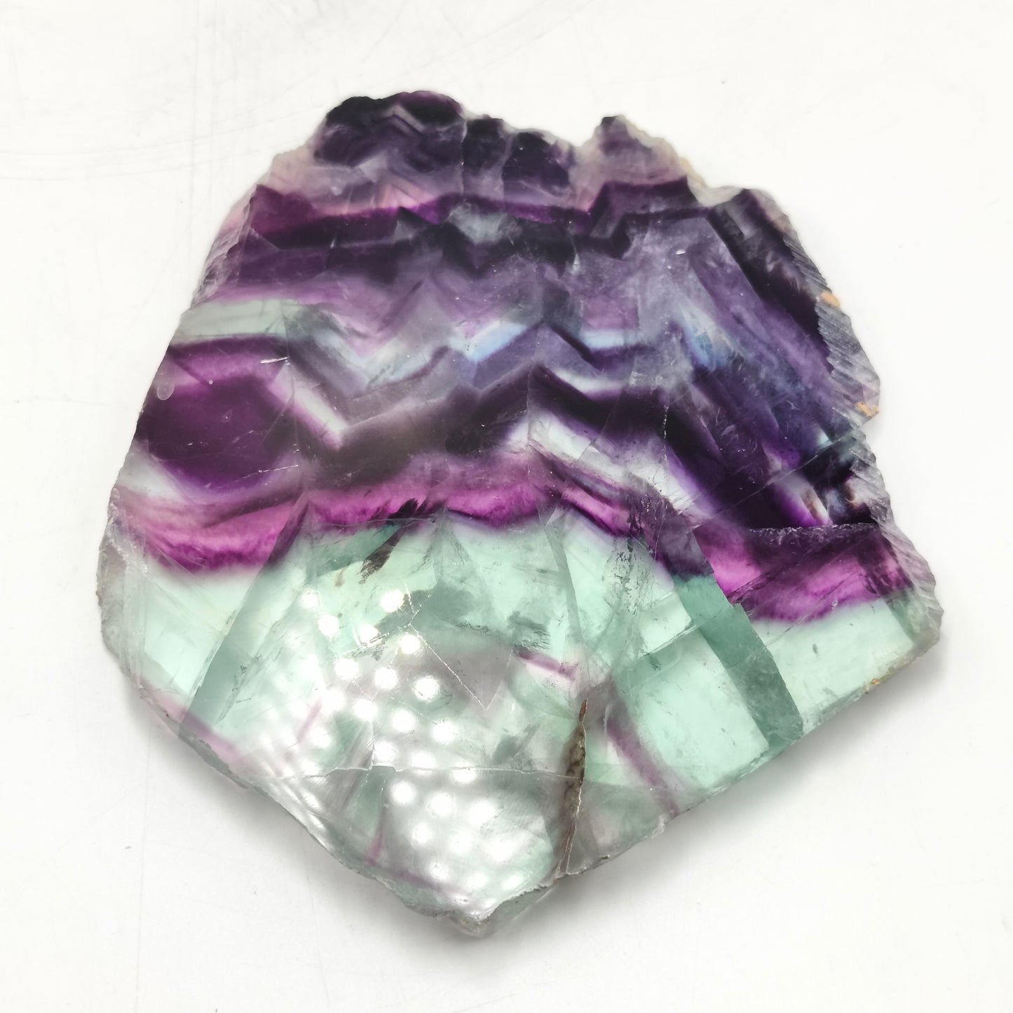 Tranche de Fluorite multicolore - 1 Kg (EXTRA)