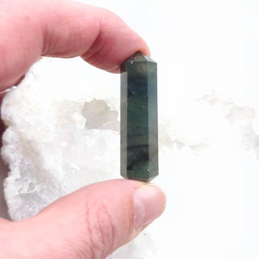 Pointe Biterminée - Labradorite naturelle (4/5 cm)