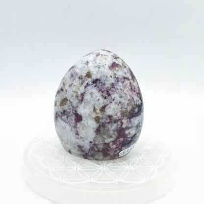 Forme libre - Tourmaline rose et quartz