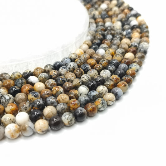 Rang de perles - Merlinite  (8 mm)