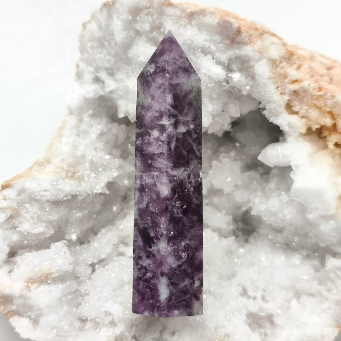 Pointe - Lépidolite (8/9 cm)