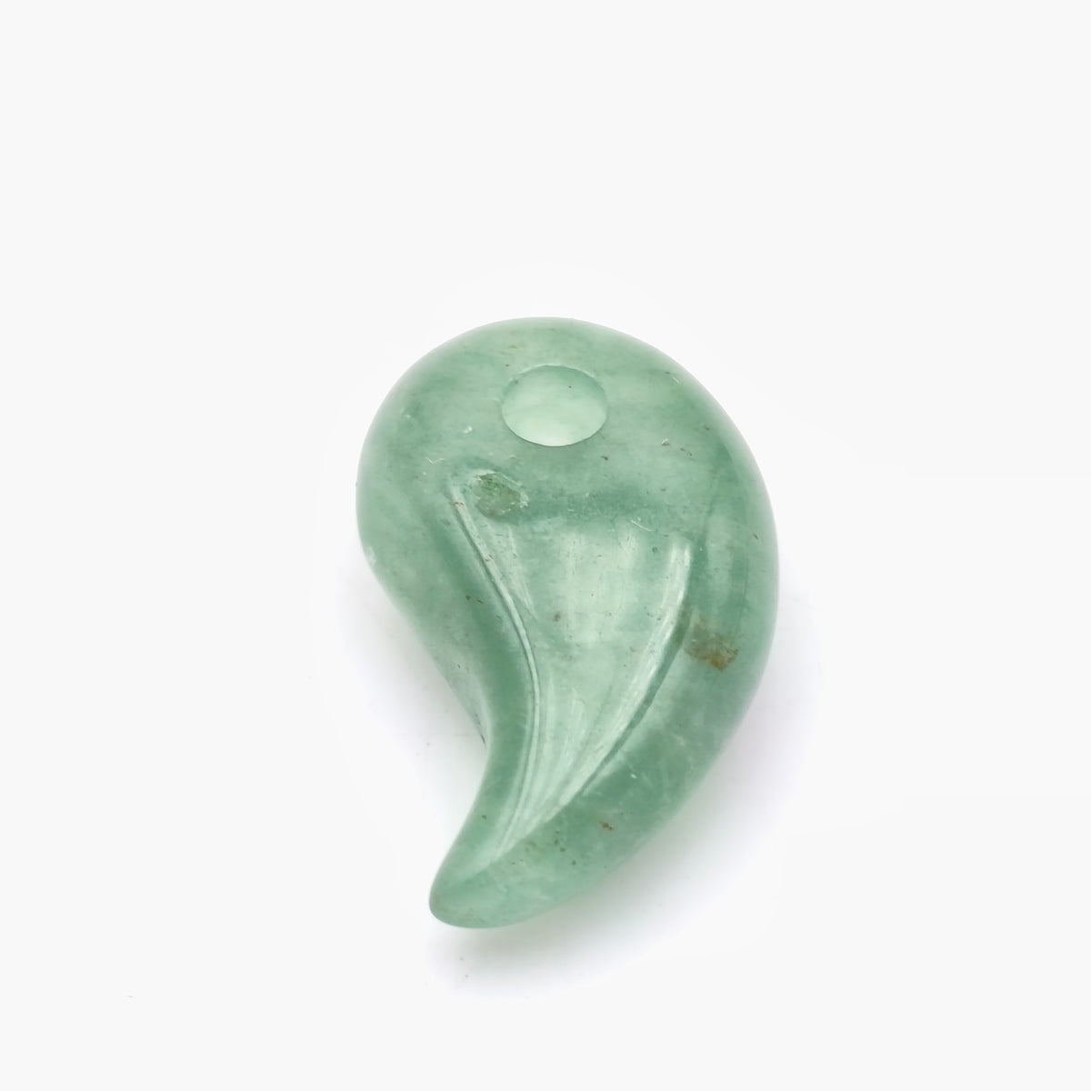 Pendentif Magatama Aventurine verte