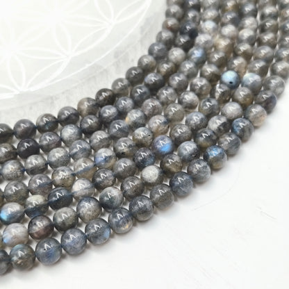 Rang de perles - Labradorite (8 mm) Qual. AA
