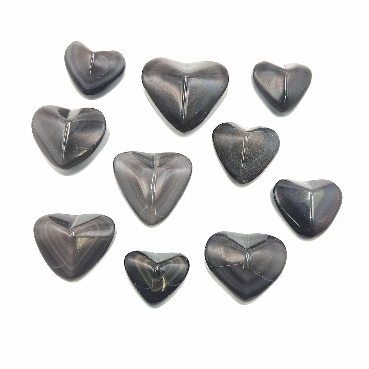 Little Heart - Obsidian Celestial Eye / Rainbow